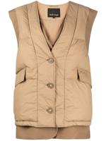 tout a coup Bodywarmer met V-hals - Bruin