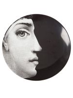 Fornasetti "Tema e variazioni" Assiette - Noir - thumbnail