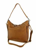 Damestas Shopper OLDHAMM wax pull up Cognac