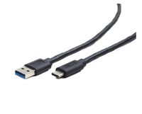 Gembird CCP-USB3-AMCM-6 USB-kabel 1,8 m USB 3.2 Gen 1 (3.1 Gen 1) USB C USB A Zwart - thumbnail