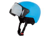 CRIVIT PREMIUM Kinder ski- en snowboardhelm met vizier (Blauw) - thumbnail