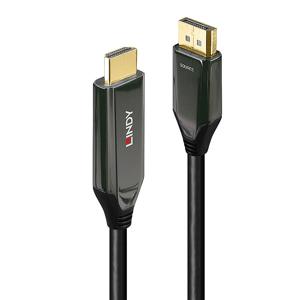 LINDY 40931 DisplayPort-kabel DisplayPort / HDMI Adapterkabel DisplayPort-stekker, HDMI-A-stekker 2.00 m Zwart