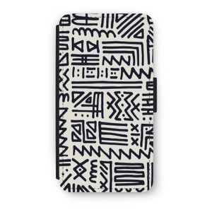 Marrakech print: iPhone XS Flip Hoesje