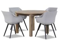 Hartman Sophie studio/Brighton rond 120 cm dining tuinset 5-delig - thumbnail