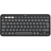 Logitech Pebble Keys 2 K380s Zwart Azerty Draadloos Toetsenbord - thumbnail