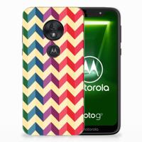 Motorola Moto G7 Play TPU bumper Zigzag Multi Color