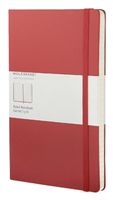 Notitieboek Moleskine large 130x210mm lijn rood