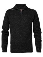 30% korting - Petrol Industries Heren Gemêleerde trui Zwart - S