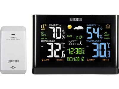 Eurochron 1615871 Digitaal draadloos weerstation Voorspelling voor 12 tot 24 uur Eurochron 1615871 Digitaal draadloos weerstation Voorspelling voor 12 tot 24 uur