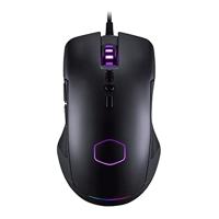 Cooler Master CM310 RGB Wired Gaming Mouse - 10000 DPI Optical Sensor, Ambidextrous Claw/Palm Grip Design with Rubberized Sides, 8 Buttons - Matte Black