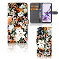 Hoesje voor Motorola Moto G13 | G23 Dark Flowers