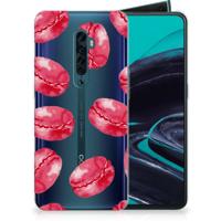 OPPO Reno 2 Siliconen Case Pink Macarons
