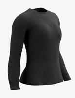 Compressport On/off baselayer ls top dames - ZWART - Dames - thumbnail