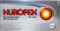 Ibuprofen omhulde tabletten 400mg