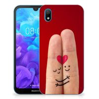 Huawei Y5 (2019) Silicone Back Cover Liefde - Origineel Romantisch Cadeau - thumbnail