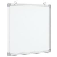 vidaXL Whiteboard magnetisch 60x60x1,7 cm aluminium, whiteboard, memobord, memobord keuken, white board, memo bord, whiteboard klein