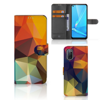 OPPO A72 | OPPO A52 Book Case Polygon Color