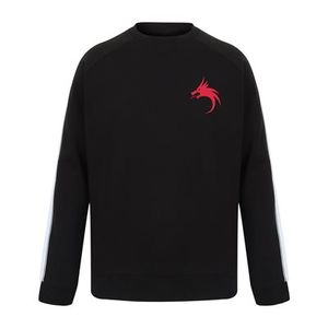 Rugby Vintage - Wales Red Dragons Sweatshirt - Zwart