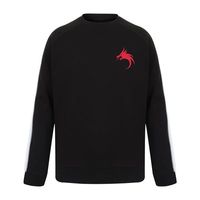 Rugby Vintage - Wales Red Dragons Sweatshirt - Zwart