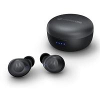 Motorola Sound Moto Buds 270 ANC Draadloze in-ear hoofdtelefoon, bluetooth, 18 uur, Active Noise Cancellation, water- en zweetbestendig, zwart, S/M/L