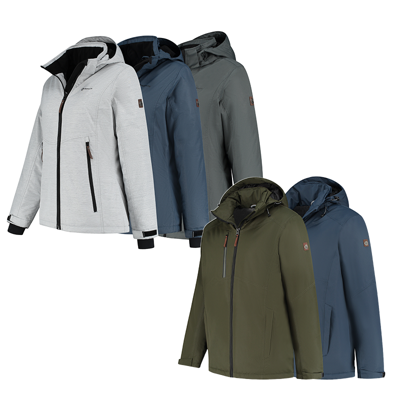 Travelin' Gevoerde Waterdichte Jas