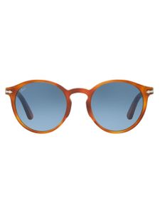 Persol lunettes de soleil à monture ronde - Marron