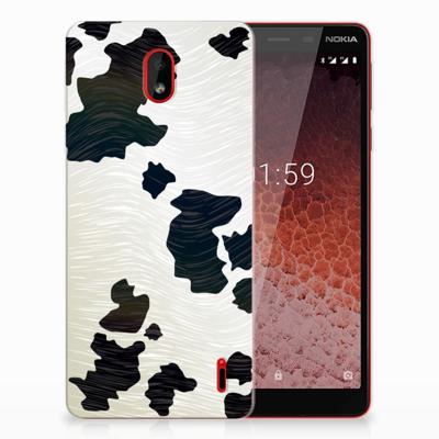 Nokia 1 Plus TPU Hoesje Koeienvlekken Nokia 1 Plus TPU Hoesje Koeienvlekken