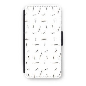 Hipster stripes: iPhone 8 Flip Hoesje