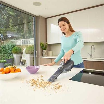 Black & Decker DVA320J Zakloos Zwart, Grijs