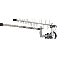 Wittenberg LAT 60 Duo Set 2 x universele externe antennes voor bijv. LTE, Wi-Fi, 5 g, aluminium, zilver