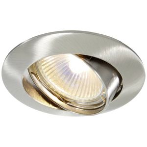 Deko Light Einbauring 68 GU5.3 449202 Plafondinbouwring LED, Halogeen GU5.3, MR16 50 W Zilver