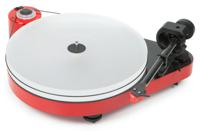 Pro-Ject RPM 5 Carbon Pick it 2M Silver platenspeler rood hoogglans