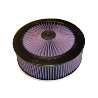 K&N 130mm flens, 11'' diameter, 112mm Hoogte met X-Stream deksel (66-3120) 663120