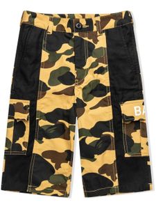 A BATHING APE® short 1st Camo à poches cargo - Jaune