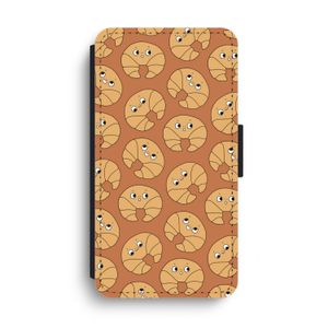 Croissant: iPhone XS Max Flip Hoesje