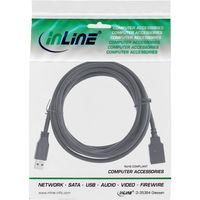 InLine 35605 USB-kabel 0,5 m USB 3.2 Gen 1 (3.1 Gen 1) USB A USB B Zwart - thumbnail