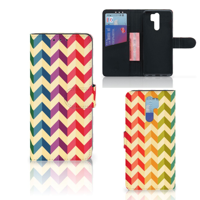 Xiaomi Redmi 9 Telefoon Hoesje Zigzag Multi Color