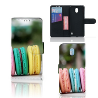 Nokia 1 Plus Book Cover Macarons