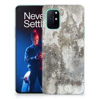 OnePlus 8T TPU Siliconen Hoesje Beton Print - thumbnail