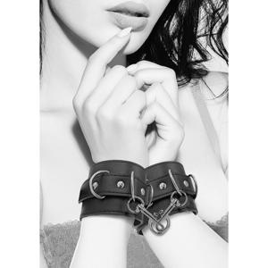 Ouch! by Shots Bonded Leather Hand or Ankle Cuffs