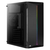Split RGB - Midtowermodel - ATX - geen voeding (ATX) - RGB verlichting - window - zwart