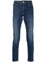 Philipp Plein jean slim à taille mi-haute - Bleu - thumbnail