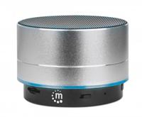 MANHATTAN Metallic LED-Bluetooth«-Speaker zilver