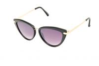 Kost zonnebril dames vlinder zwart/goud/paars (20 049)