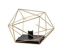 Fan Europe Abraxas - Globe Cage tafellamp, zwart, goud, E27