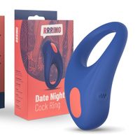 FeelzToys - RRRING Date Night Vibrerende Cock Ring USB-oplaadbaar