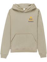 Sporty & Rich hoodie à logo Country Club imprimé - Gris