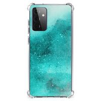 Back Cover Samsung Galaxy A72 4G/5G Painting Blue - thumbnail