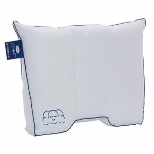 Silvana Comfort Synthetisch Hoofdkussen (Beetje Stevig) Blauw-50 x 70 cm