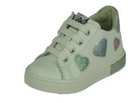 EB Shoes EB Shoes lage witte meisjes veterschoen